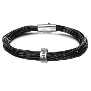 Custom Leather Bracelet