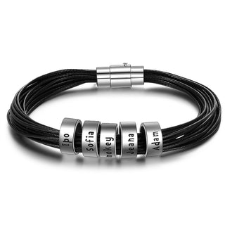 Custom Leather Bracelet