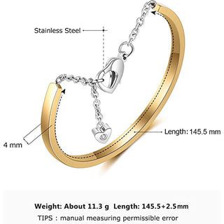 Engraving Stainless Steel Bracelet