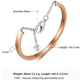 Engraving Stainless Steel Bracelet