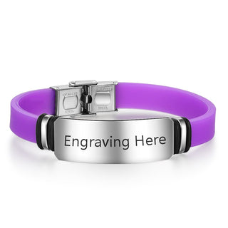 Personalized Stainless Steel Bracelet