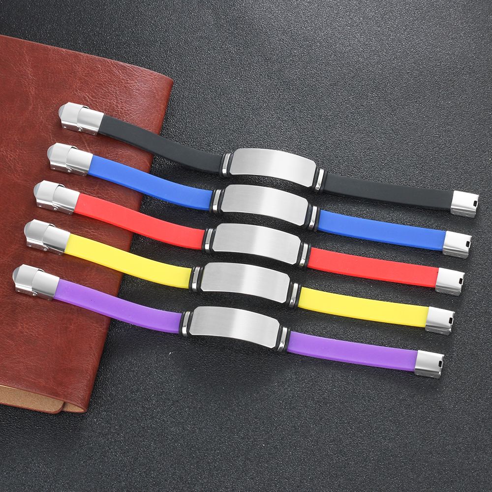 Personalized Stainless Steel Bracelet