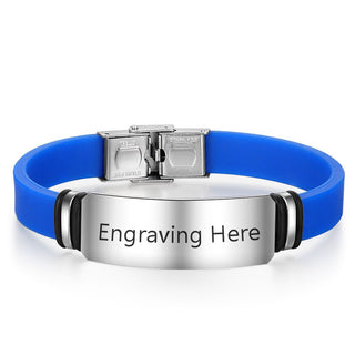 Personalized Stainless Steel Bracelet