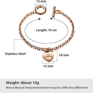 Stainless Steel Medical Mens Bracelet