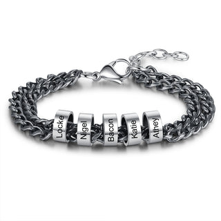 Engraving Stainless Steel Bracelet