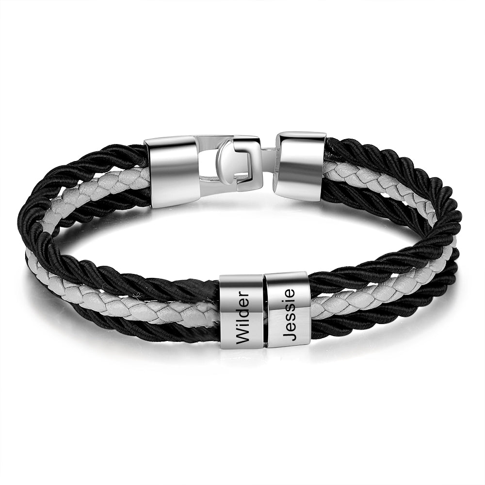 Engraving Stainless Steel Bracelet