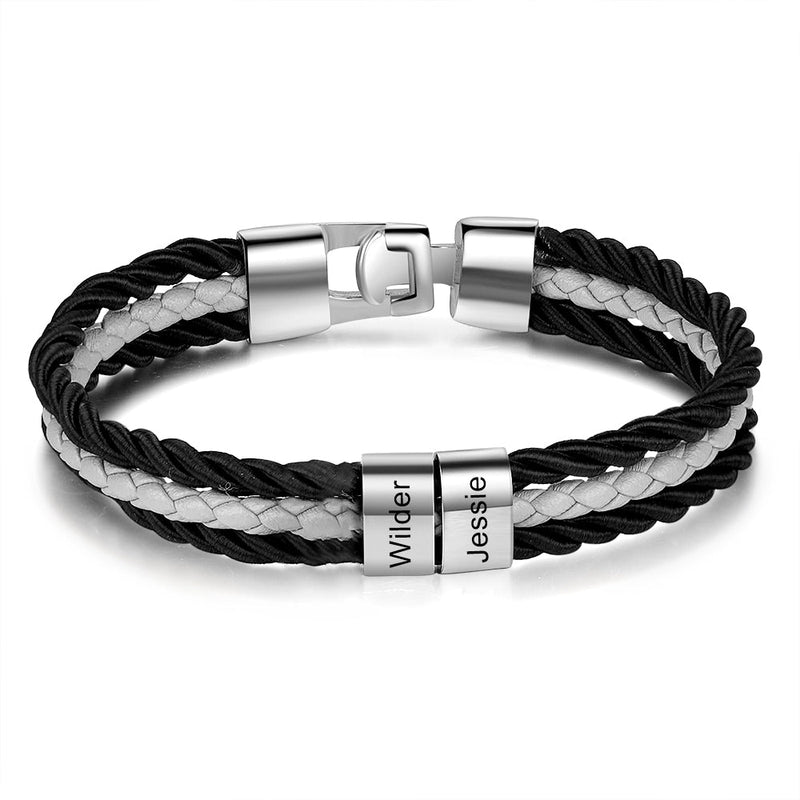 Engraving Stainless Steel Bracelet
