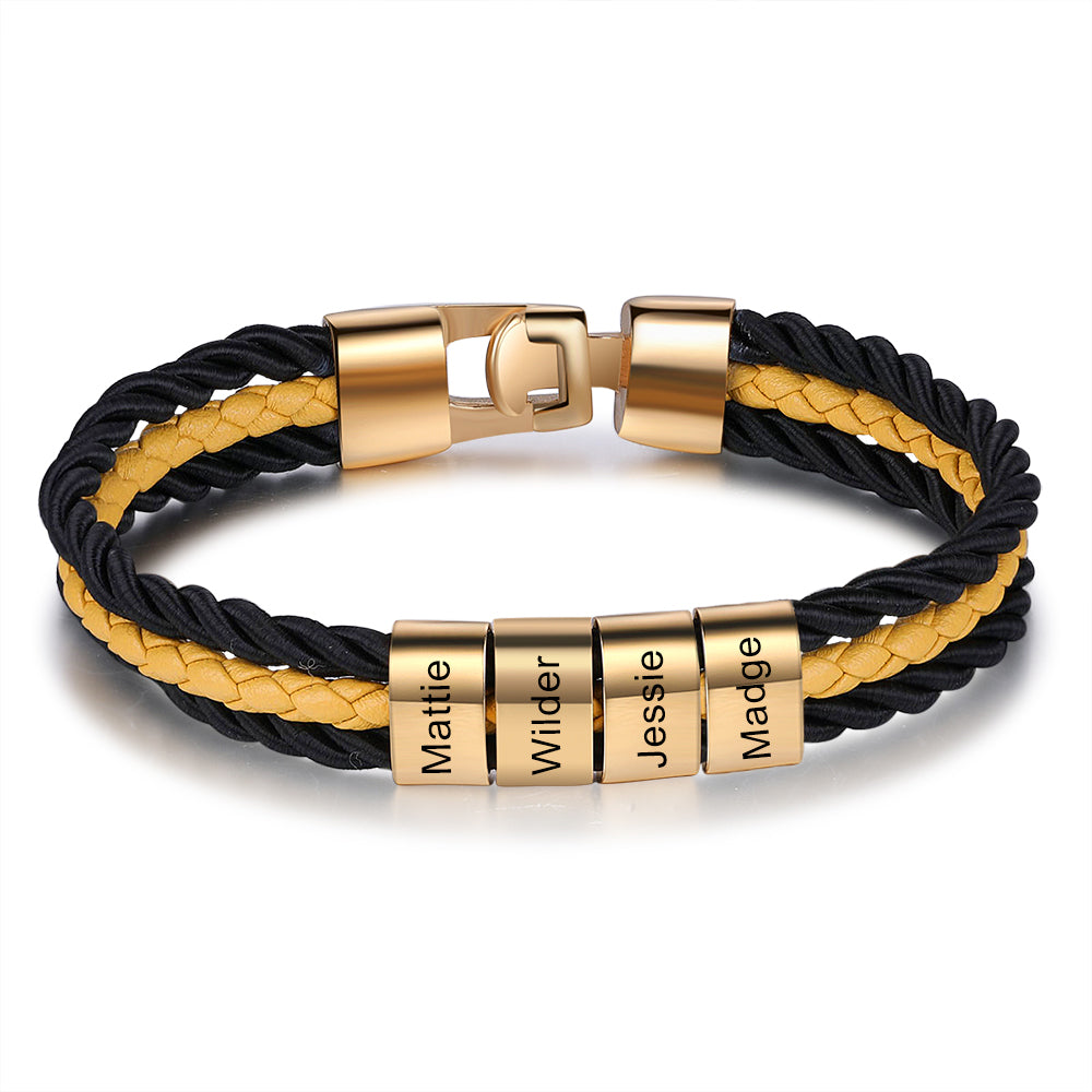 Engraving Stainless Steel Bracelet