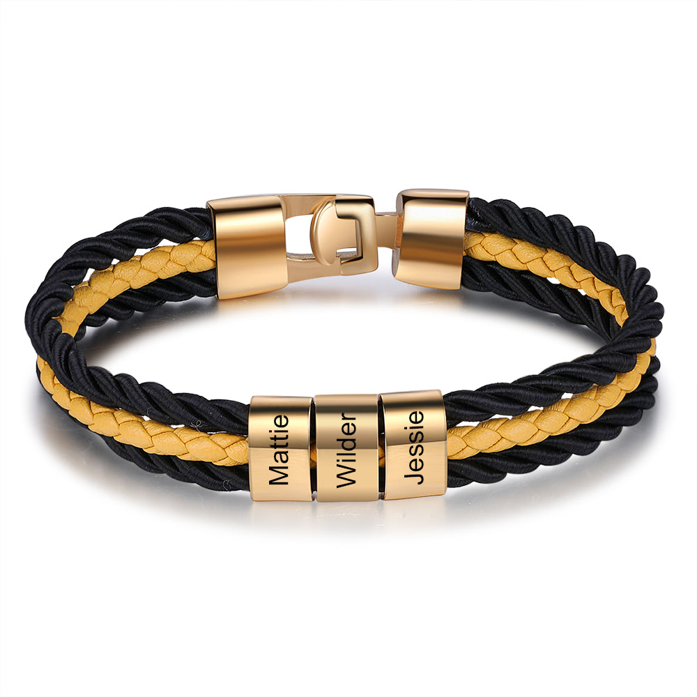 Engraving Stainless Steel Bracelet