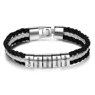 Engraving Stainless Steel Bracelet