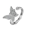 Custom Butterfly Rotatable Ring