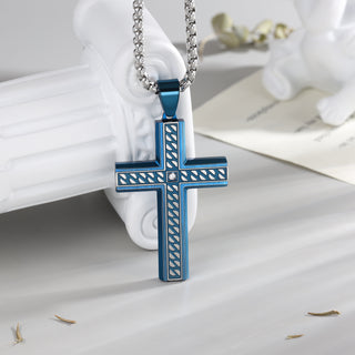 Custom Cross Men Necklace