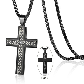 Custom Cross Men Necklace