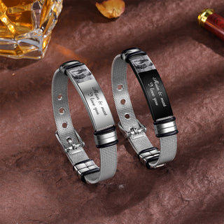 Custom Photo Bangle Bracelet