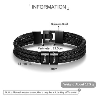 Personalized Stainless Steel Name Bracelet