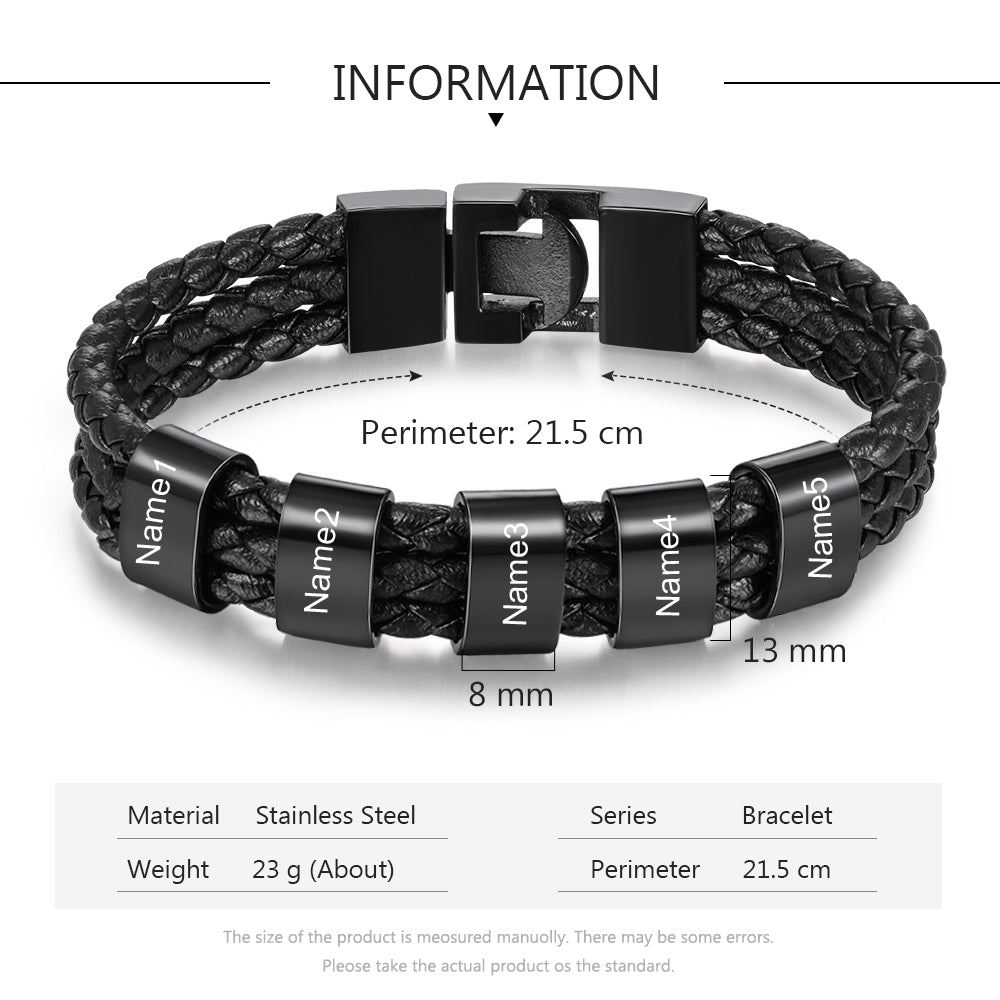 Personalized Stainless Steel Name Bracelet