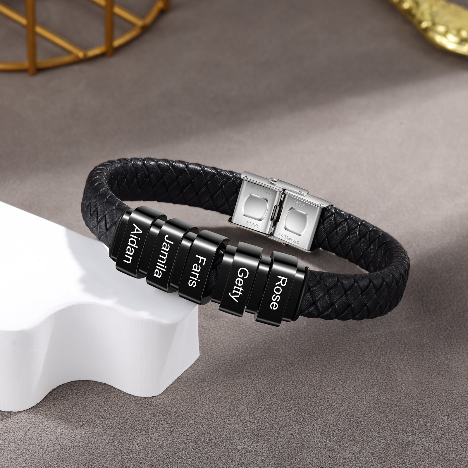 Custom Name Men Bracelet