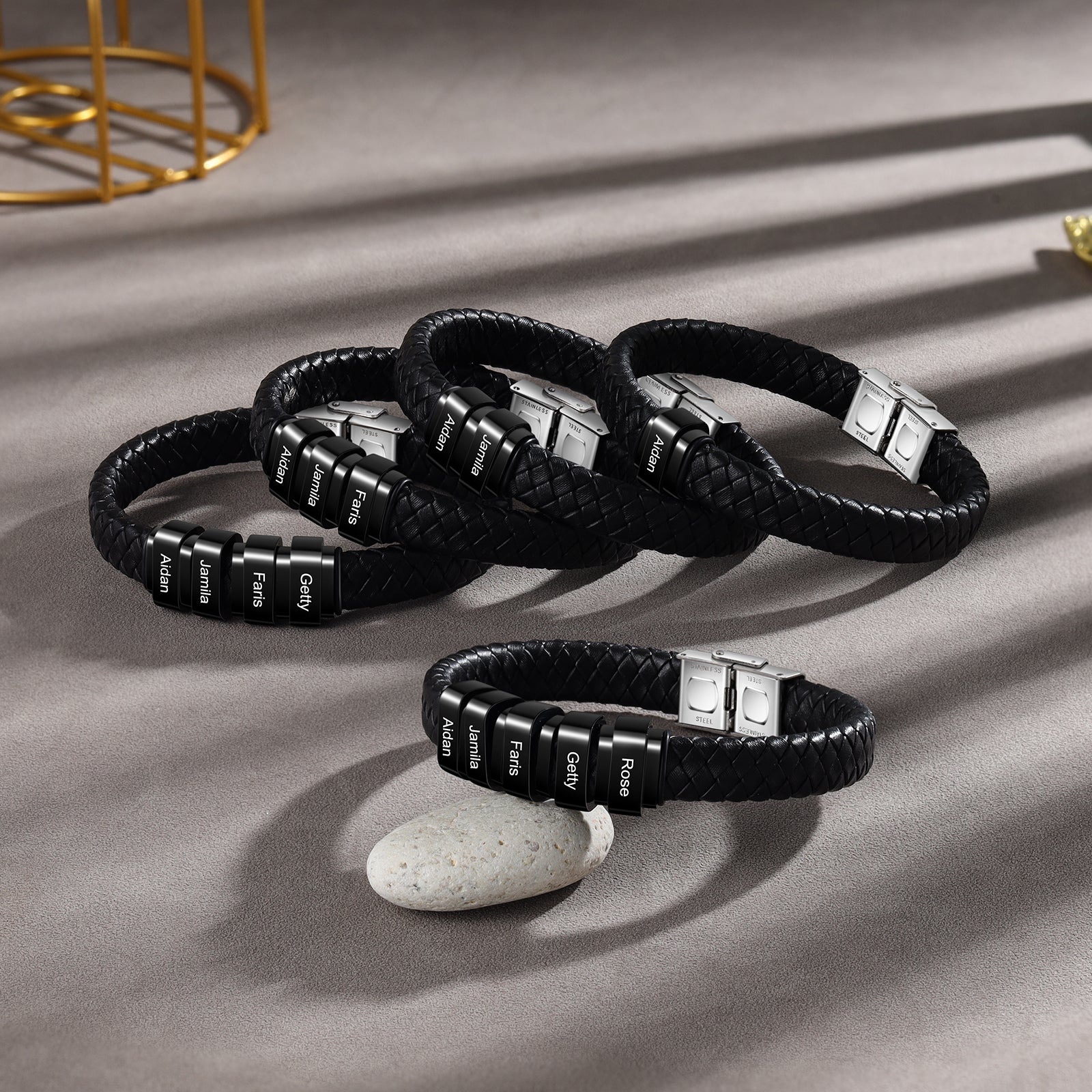 Custom Name Men Bracelet