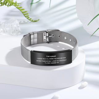 Custom Stainless Steel Bracelet