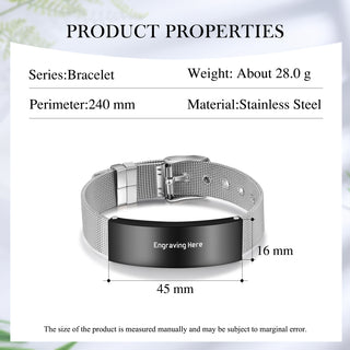 Custom Stainless Steel Bracelet
