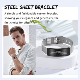 Custom Stainless Steel Bracelet