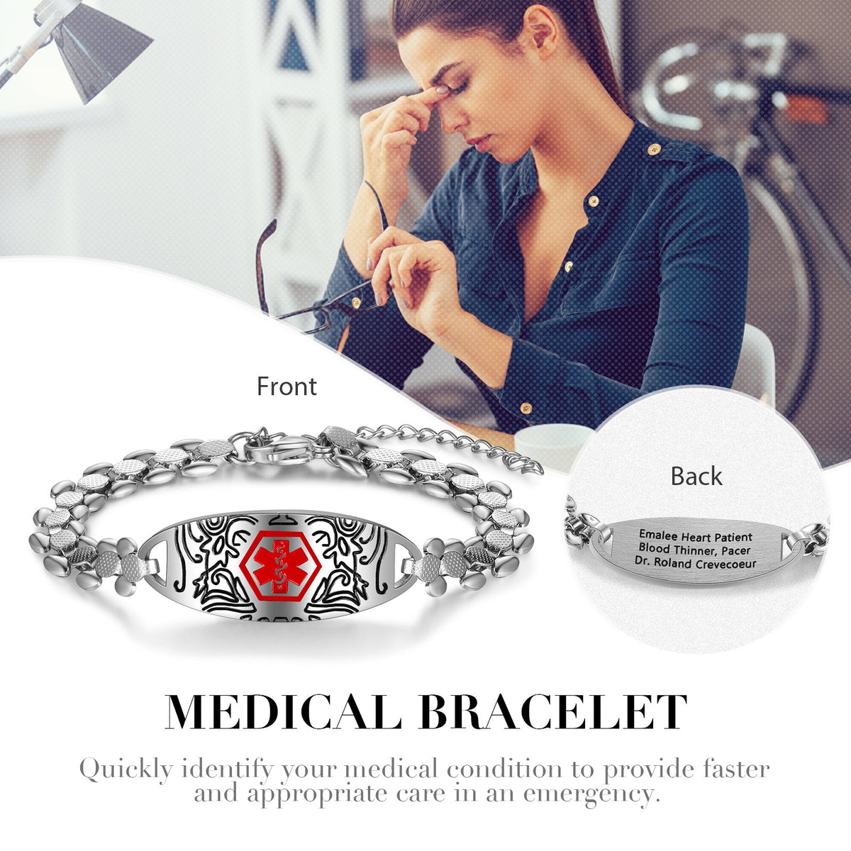 Custom Stainless Steel Bracelet