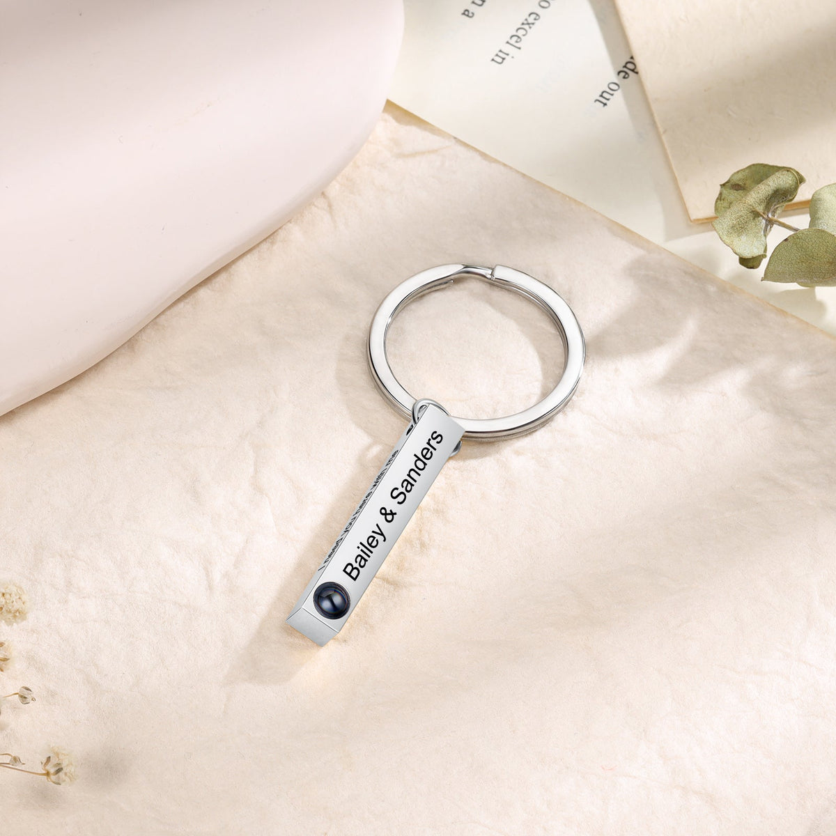 Custom Photo Projection Keychain
