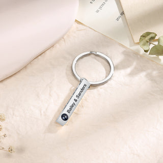 Custom Photo Projection Keychain