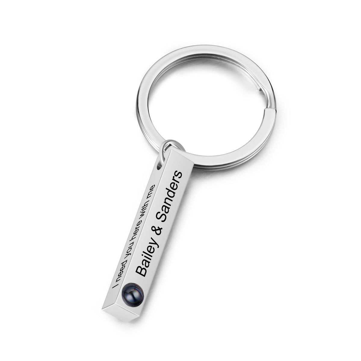Custom Photo Projection Keychain