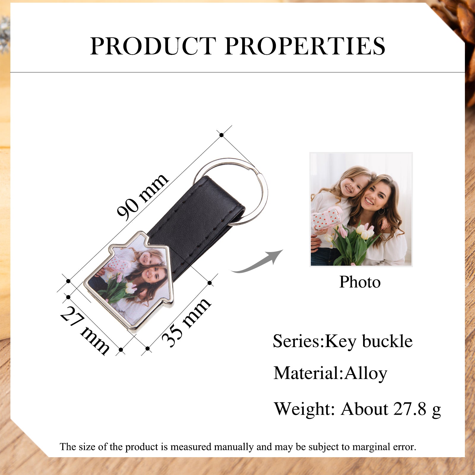 Custom Photo Keychian