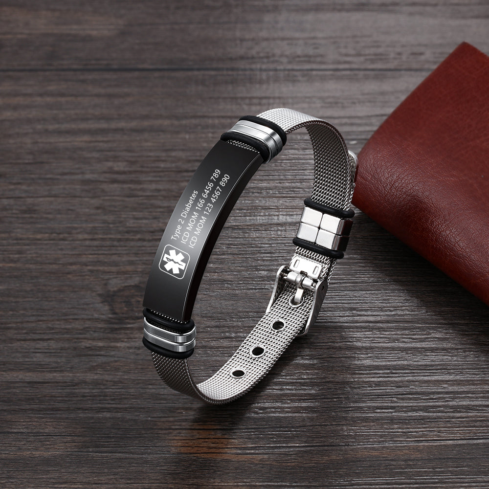 Custom Medical Bracelet