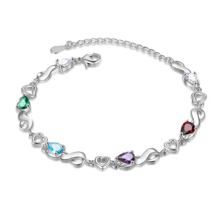 Custom Birthstone Bracelet