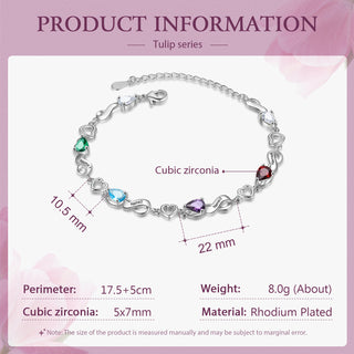 Custom Birthstone Bracelet