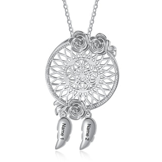Custom Name Dreamcatcher Necklace