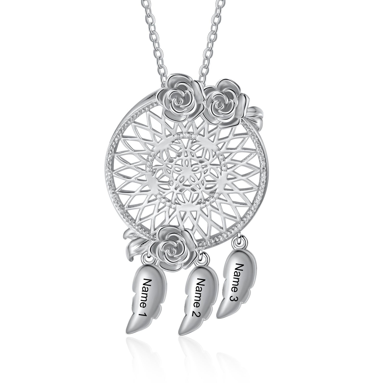 Custom Name Dreamcatcher Necklace