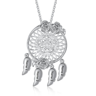 Custom Name Dreamcatcher Necklace