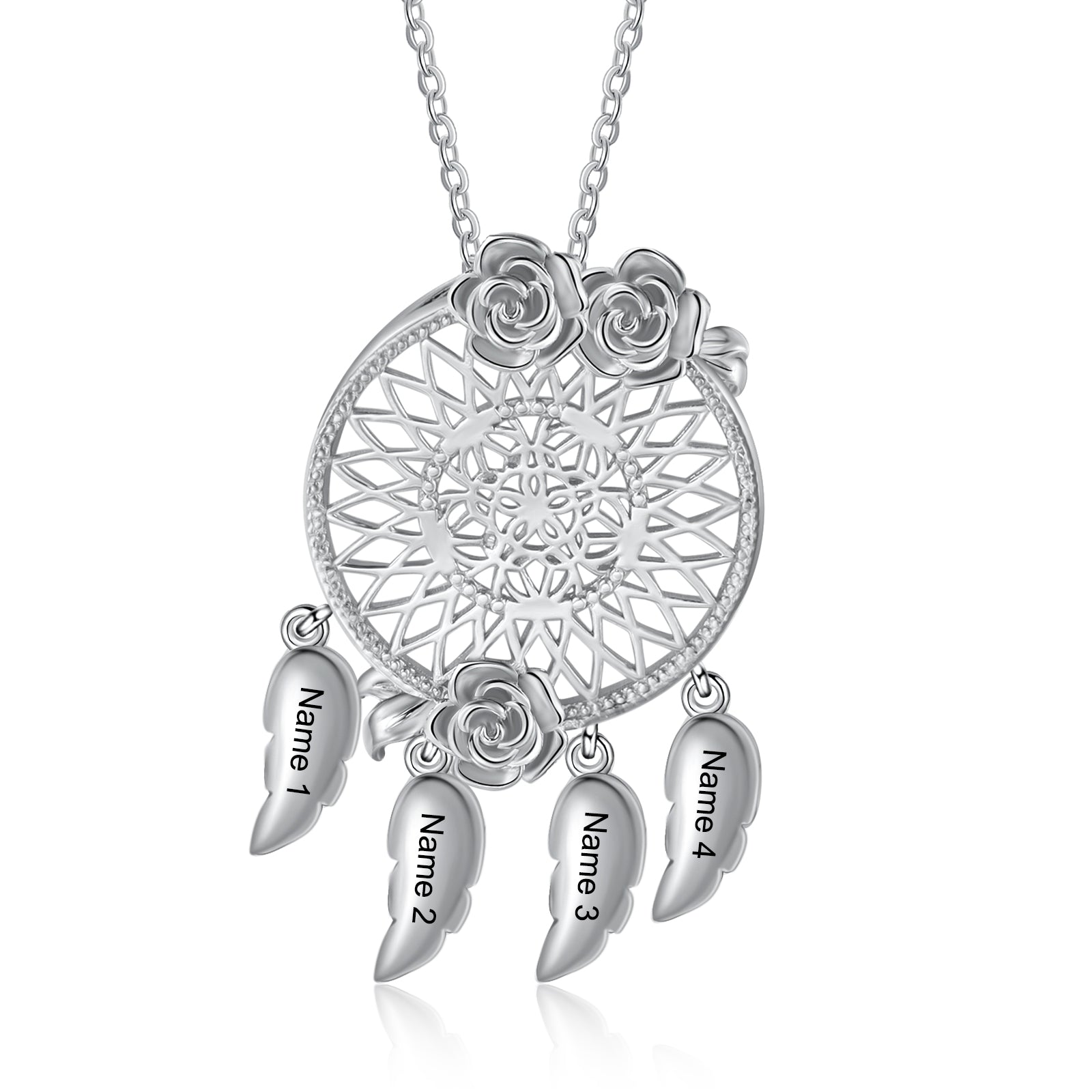 Custom Name Dreamcatcher Necklace