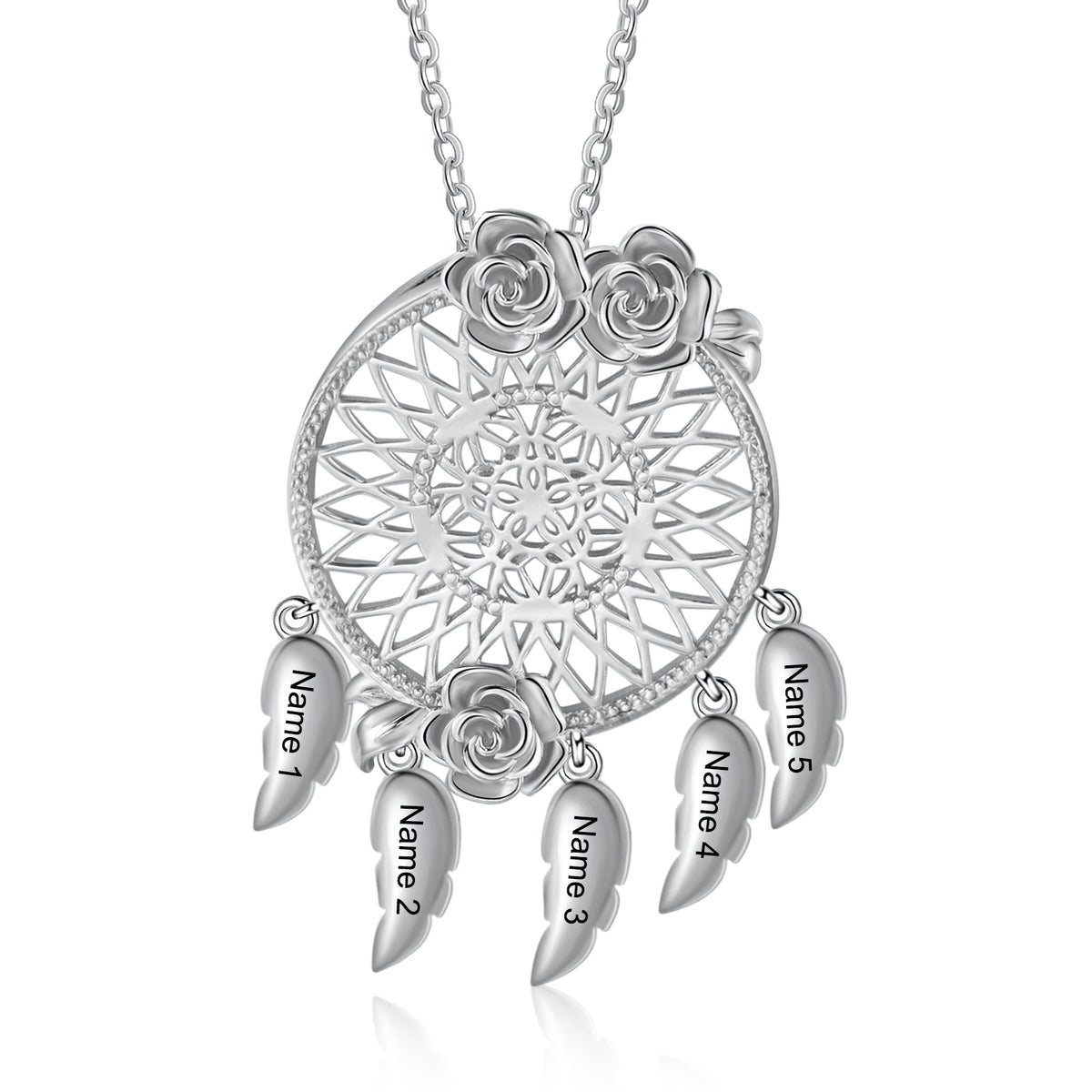 Custom Name Dreamcatcher Necklace