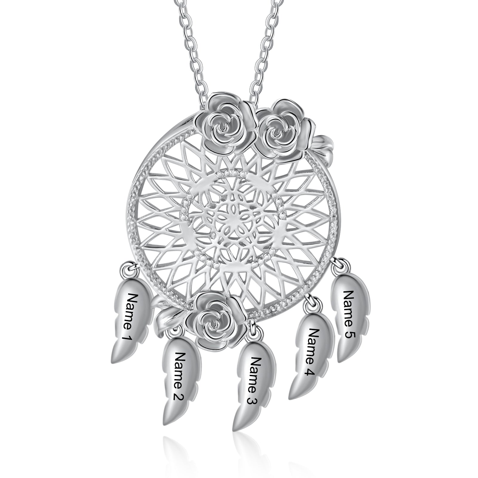 Custom Name Dreamcatcher Necklace