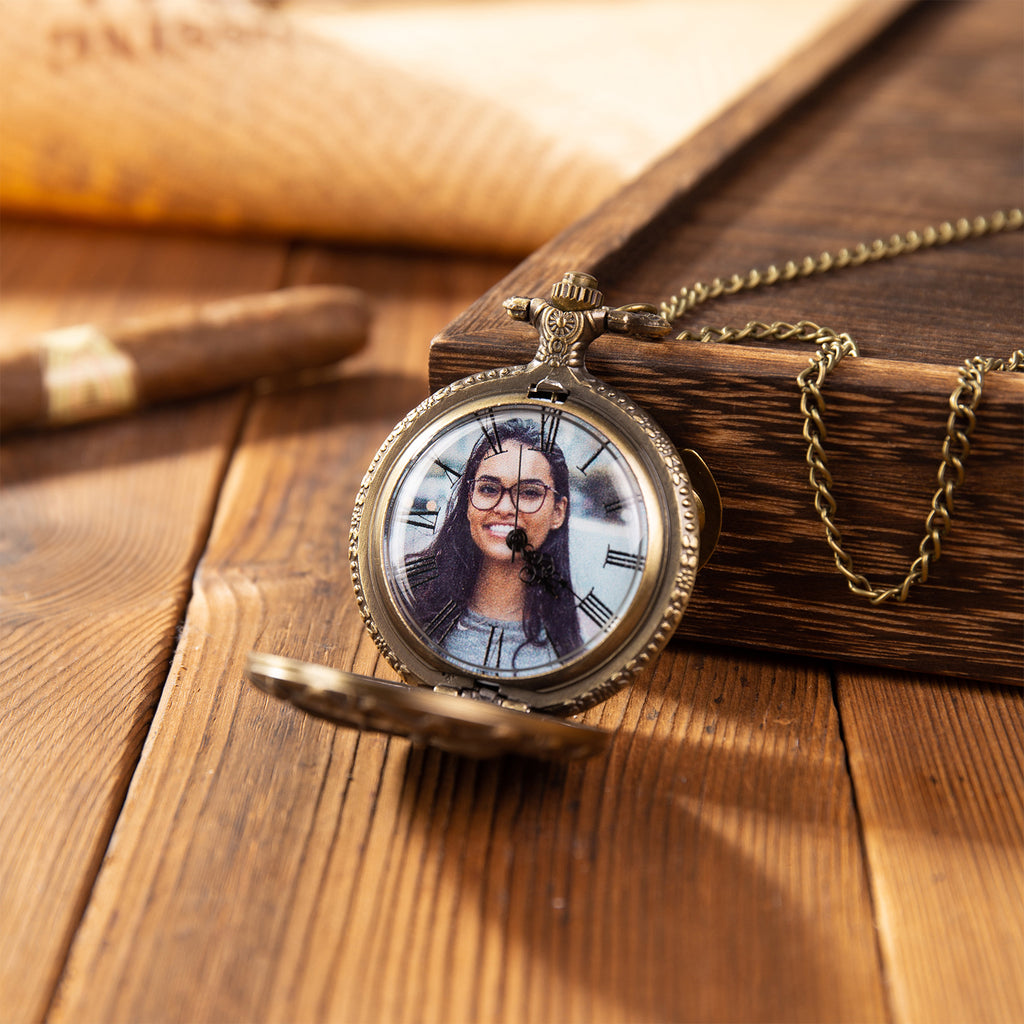 Custom Photo Pocket Watch