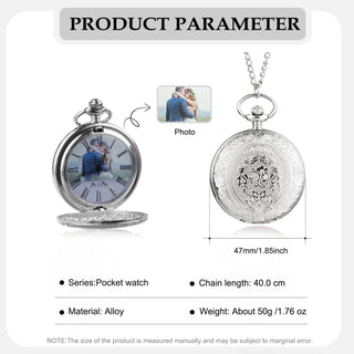 Custom Photo Pocket Watch