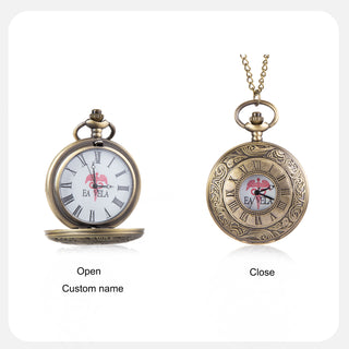 Custom Name Pocket Watch