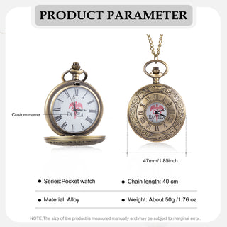 Custom Name Pocket Watch