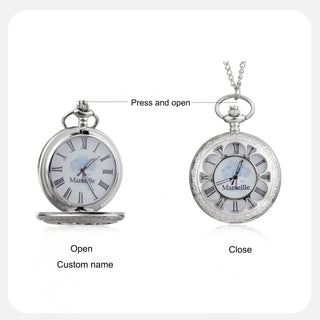 Custom Letter Pocket Watch