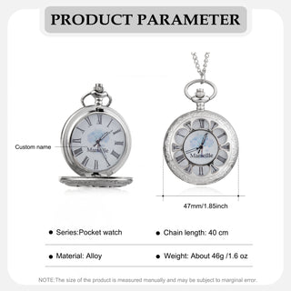 Custom Letter Pocket Watch