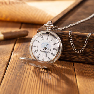 Custom Letter Pocket Watch