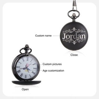 Custom Name Pocket Watch
