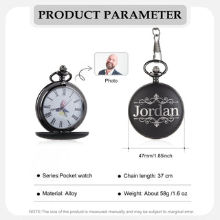 Custom Name Pocket Watch