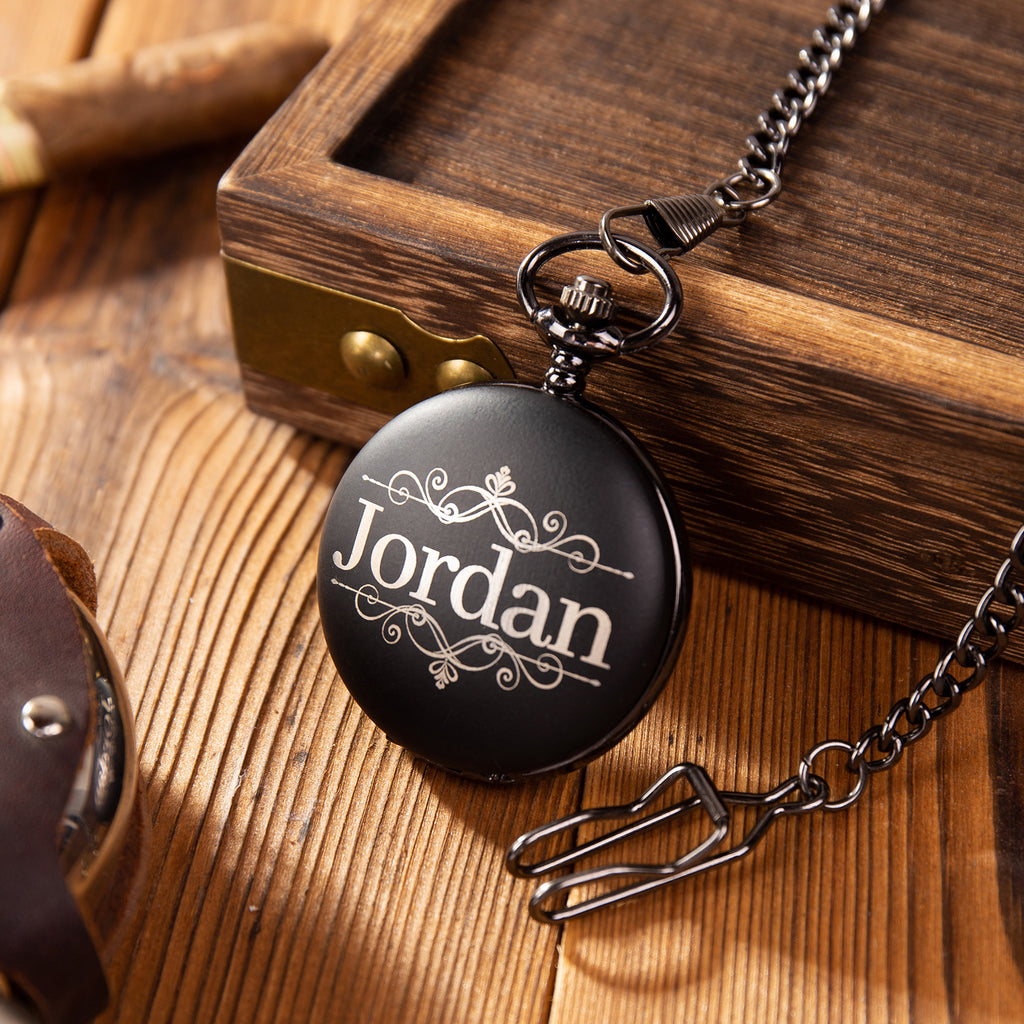 Custom Name Pocket Watch