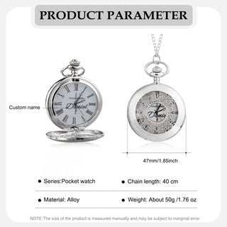 Custom Name Pocket Watch